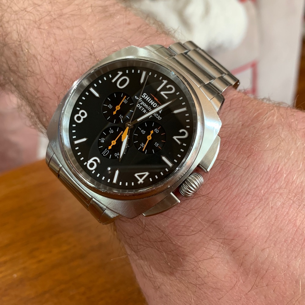 Shinola - The Brakeman SS Chronograph - 46mm